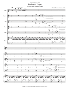 The Lords Prayer – Victoria Davison & Rudy Lupinski Composers
